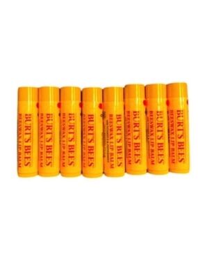 New 8 Burt’s Bees Lip Balms